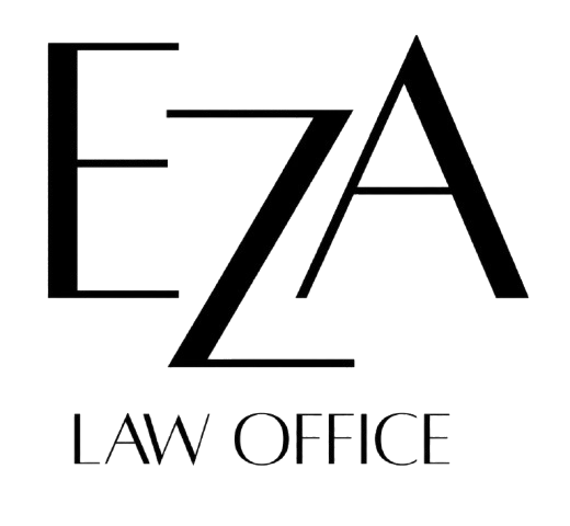 לוגו EZA LAW OFFICE BLACK
